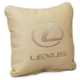 Подушка с логотипом Lexus