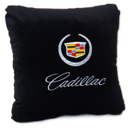 Подушка с логотипом Cadillac