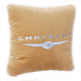 Подушка с логотипом Chrysler