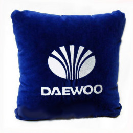 Подушка с логотипом Daewoo