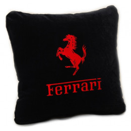 Подушка с логотипом Ferrari