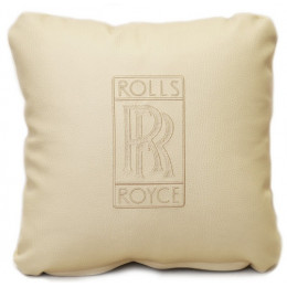 Подушка с логотипом Rolls-Roys