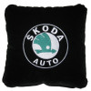 Заказать и купить Логотип Skoda на подушке