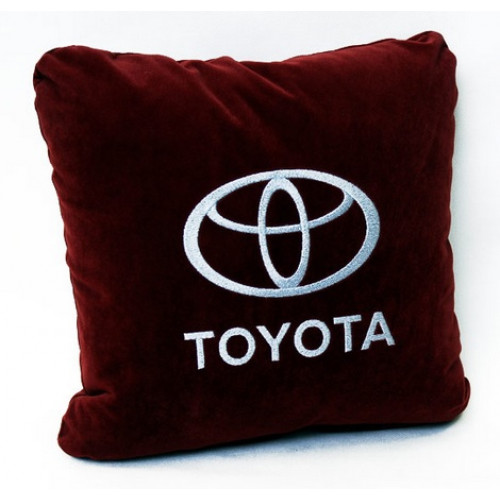 Заказать и купить Подушка с логотипом Toyota