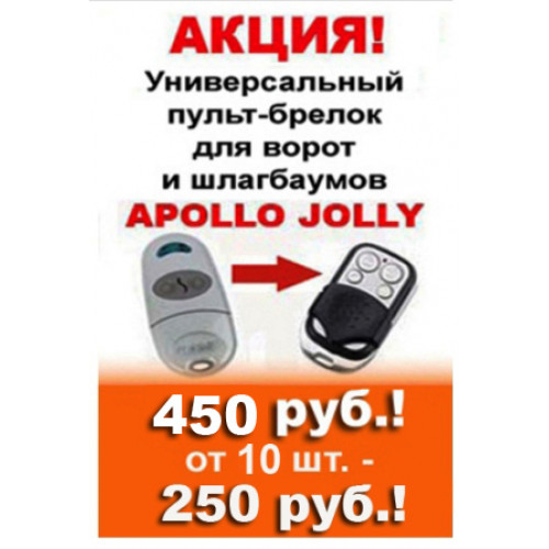 Заказать Программируемый пульт для ворот