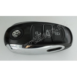 Смарт ключ Volkswagen Touareg c 2010 года с функцией Keyless Go, 433Мгц