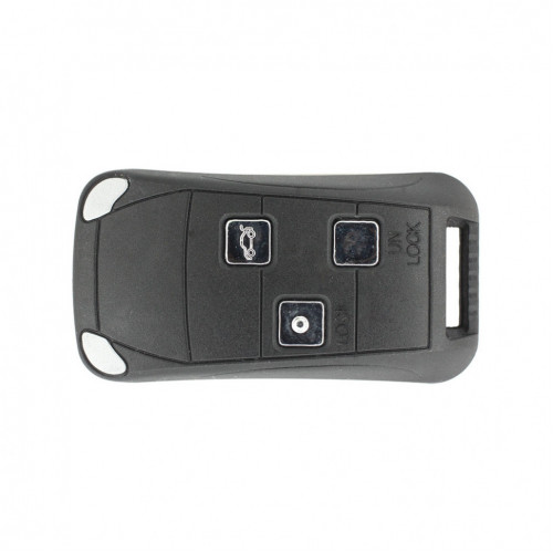 Корпус выкидного ключа Toyota 3 кнопки, лезвие TOY43 стилизованный под Porsche