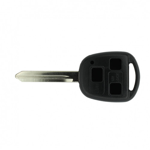 Корпус - заготовка ключа Toyota три кнопки. Лезвие TOY47