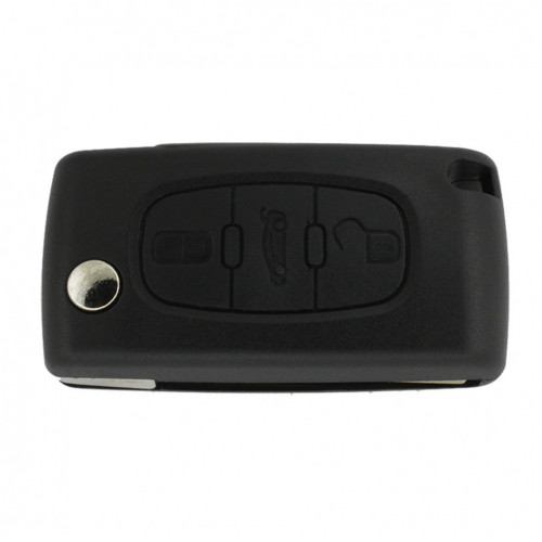 Корпус выкидного ключа Peugeot 307 807, 3 кнопки, лезвие HU83 по каталогу SILCA
