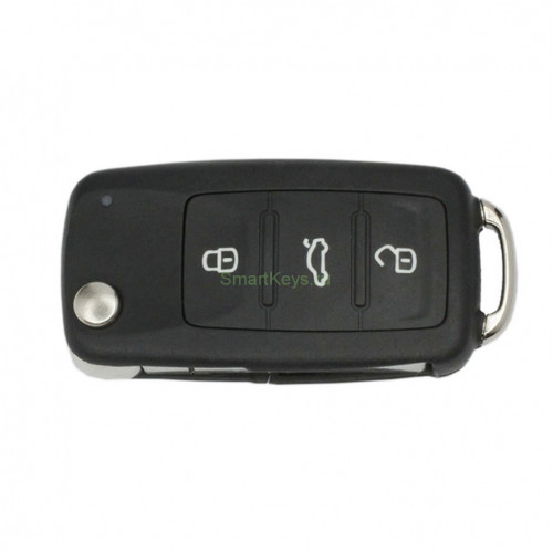 Ключ Skoda Fabia выкидной три кнопки, 3T0 837 202L