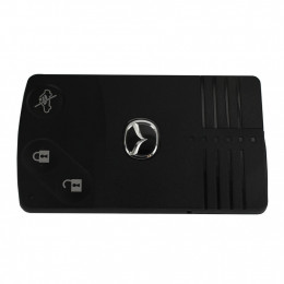 Смарт ключ карта Мазда CX7 CX9 три кнопки, для моделей европы 433Мгц (smart card Mazda)