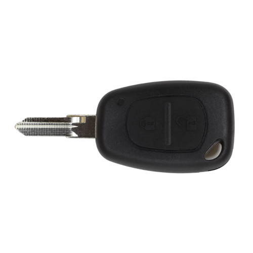 Ключ Рено Клио Трафик Мастер(Renault Clio Trafic Master) 2 кнопки, 433Мгц Европейский, лезвие VAC102