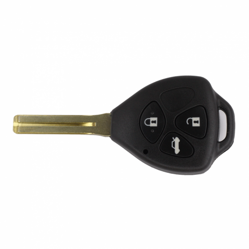 Корпус - заготовка ключа Toyota 3 кнопки, TOY48 (короткое лезвие)