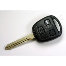 Дистанционный ключ с транспондером 4D-70 Toyota Avensis, 3 кнопки лезвие TOY47 433Mhz. Европейские модели Valeo P/N 89071-05010
