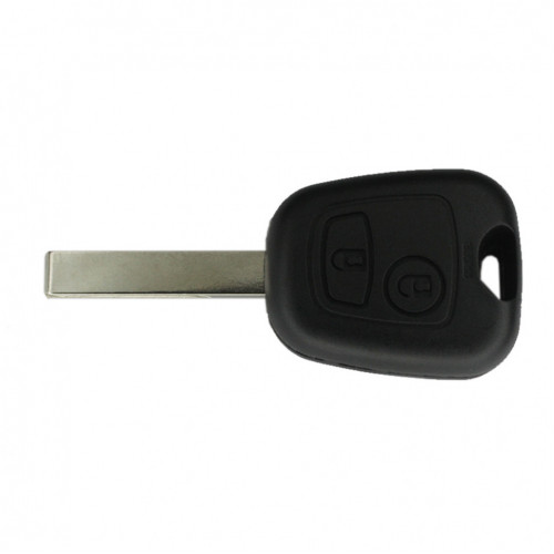 Корпус ключа Citroen две кнопки, лезвие HU83