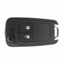 Корпус выкидного ключа Шевроле Chevrolet 2 кнопки лезвие HU100