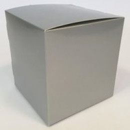 Коробка для кружки серебро